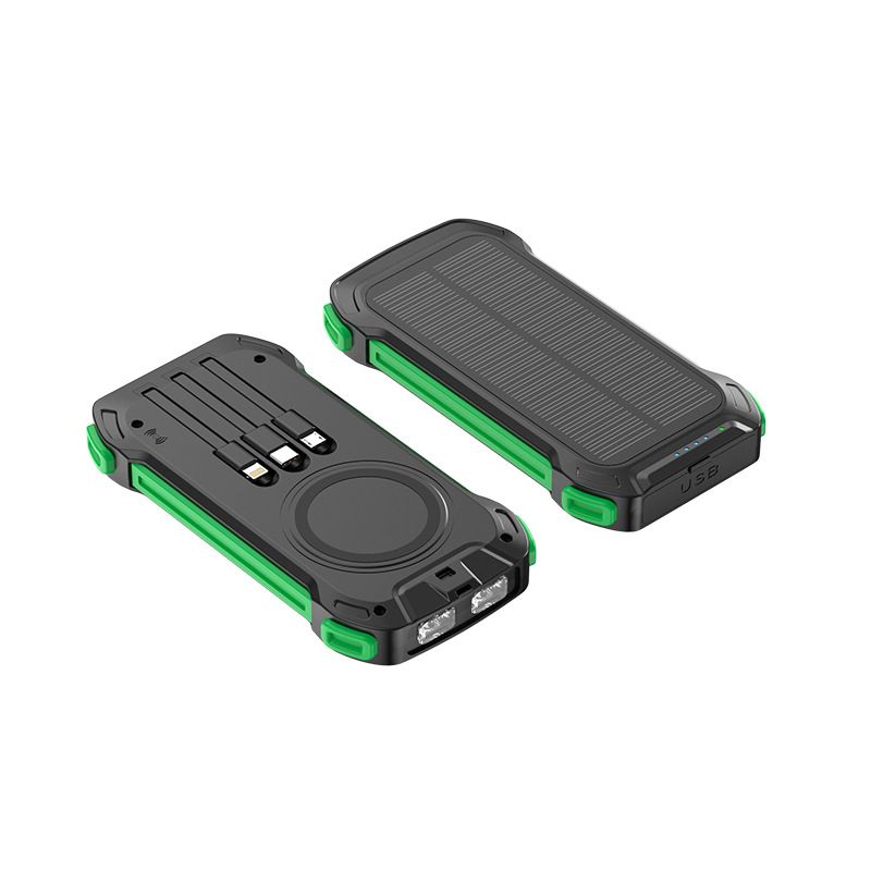 Power Bank Drahtlose Aufladen Solar Power Bank 20000 MAh Outdoor Dual Licht Power Bank Custom_voghion.com
