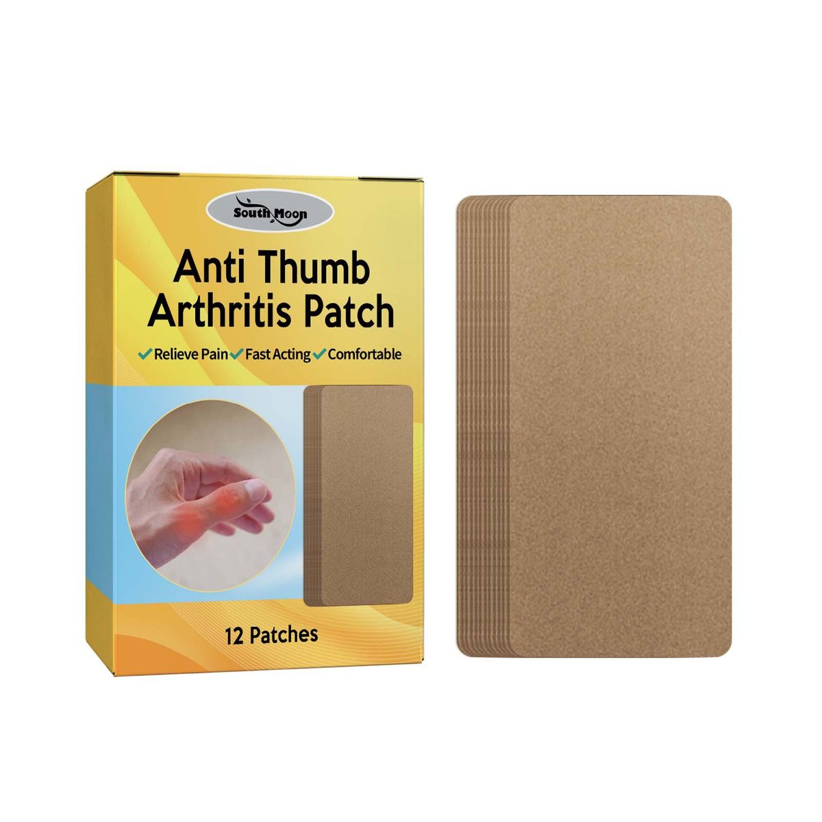South Moon Anti Thumb Relieving Pain In Thumb, Wrist, And Finger Joint Care Patch_voghion.com