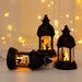 Décorations d'Halloween rétro bougie lampe à vent ornements transfrontaliers portable petite lampe à huile fantôme festival veilleuse pendentif accessoires_voghion.com