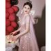 Romantic Pink Princess Ball Gown – Elegant A-Line Prom Dress For Weddings, Graduation & Formal Events (XS-5XL, Soft Tulle & Polyester)_voghion.com