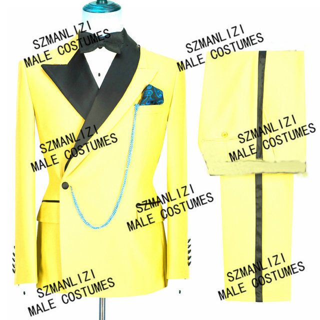 2024 Nuovo banchetto nuziale in due pezzi Sposo Best Man Set completo da uomo Abito formale slim fit in edizione coreana_voghion.com