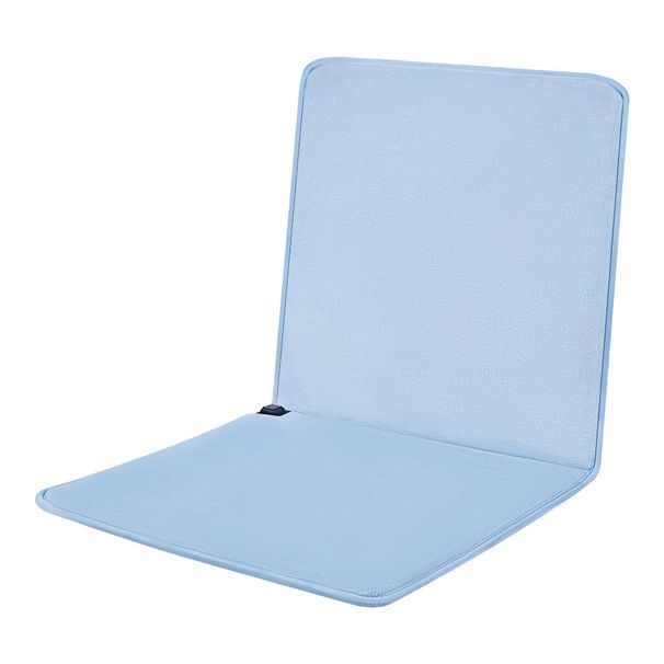 Coussin chauffant infrarouge lointain en graphène, coussin de chaise de bureau portable alimenté par USB, housse en velours doux, 5 réglages de chaleur pour la maison et le travail_voghion.com