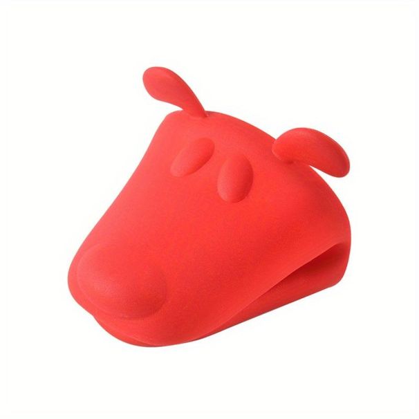Guanti da forno resistenti al calore, in silicone, di alta qualità, con clip, per alimenti, 2 pezzi_voghion.com