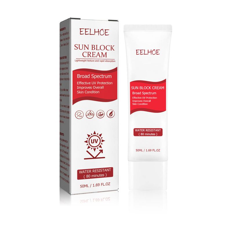 EELHOE Summer Outdoor Protection Refreshing And Non Sticky Isolation UV Moisturizing Protective Cream_voghion.com