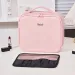 Kostenloser Versand! Neue, große, tragbare Make-up-Box mit Aufbewahrungstasche für Damen-Reisekosmetik in Rosa_voghion.com