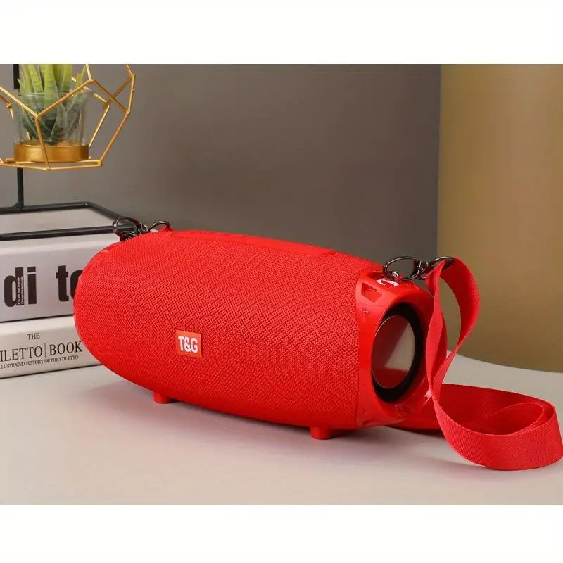 TG534 draagbare draadloze luidsprekers voor buiten: waterdicht ontwerp, TWS stereosubwoofers, handsfree bellen, FM, TF_voghion.com