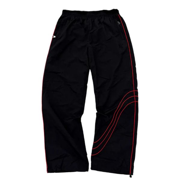 Conjunto de sudadera con capucha y pantalones deportivos estilo hip-hop rock oscuro – Sudadera urbana vanguardista con pantalones a juego_voghion.com