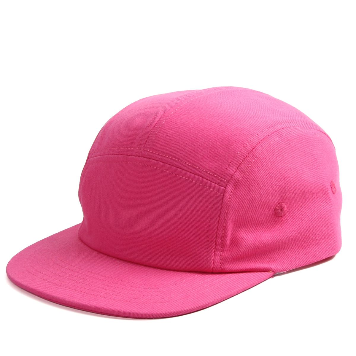 DongKing 5 Panel Cap Running Hat Flat Bill Washed Cotton Camping Solid Soft Low Crown Classic Hats for Men Women_voghion.com