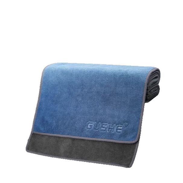 Heavy-Duty Dual-Color Car Wash Towel – Ultra-Absorbent 420GSM Microfiber, Lint-Free, Scratch-Proof For Cars, Windows & Detailing_voghion.com