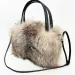 Bolso de diseño de piel de zorro auténtica Y241115_voghion.com