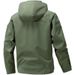 Men's Lightweight Utility Jacket – Waterproof Hooded Windbreaker With Zippered Pockets (M-5XL, Quick-Dry Polyester, Adjustable Drawstrings)_voghion.com