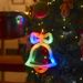 Christmas Suction Cup Lights - Festive Battery-Operated LED String Lights For Holiday Decor, Warm White & Multicolor Options_voghion.com