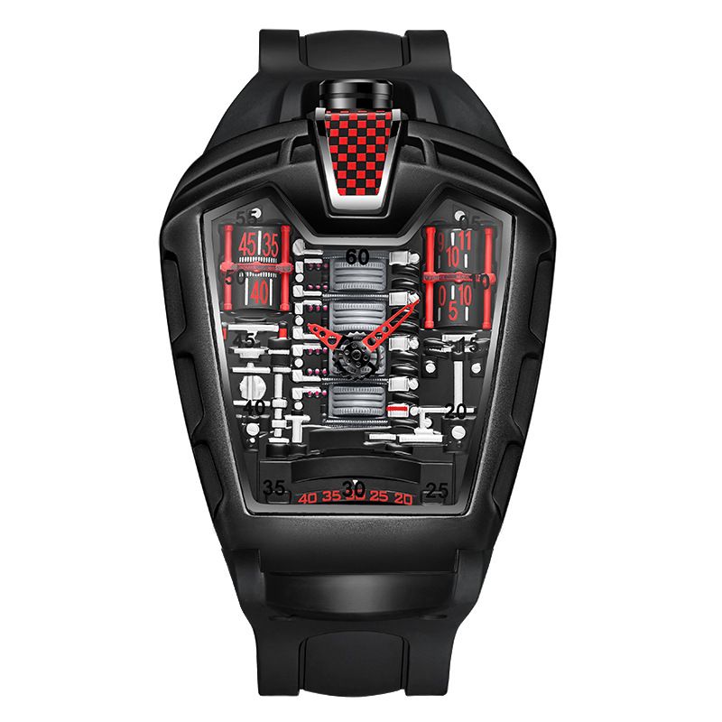 2023 New Hot Selling Trend Personalized Atmosphere Men's Watch Silicone Fashion Business Quartz Watch Men's Sports Watch_voghion.com
