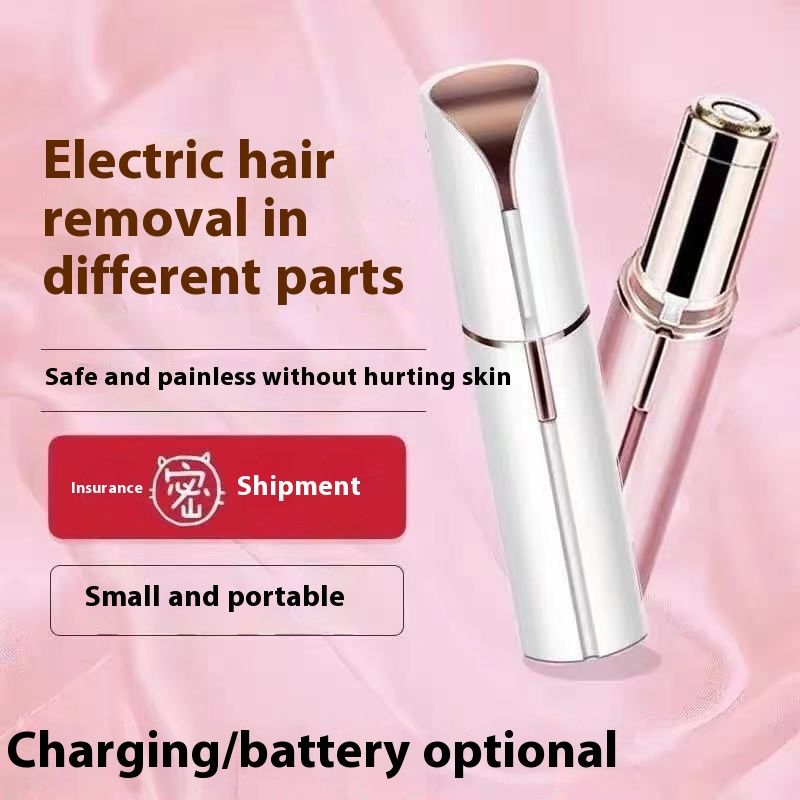 Rasoir électrique pour femmes Aisselles privées Lèvres du visage Grattoir pour jambes Épilateur à couteau Corps entier homme_voghion.com