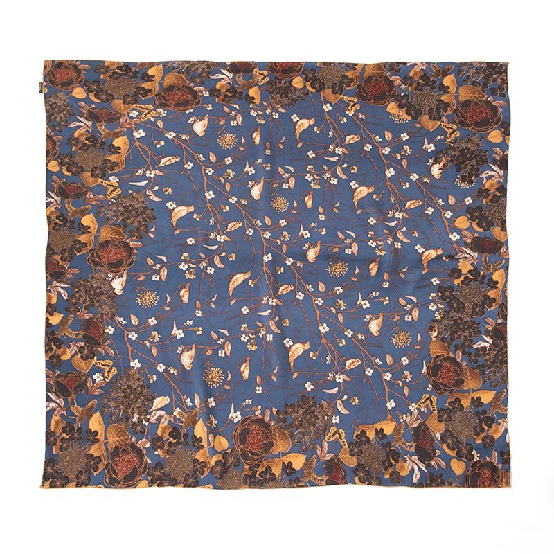 Women's Gift Box High Grade Silkworm Spring New Silk Square Scarf_voghion.com