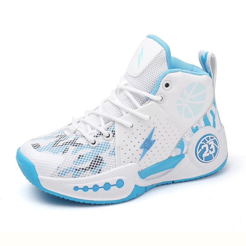 Basketball shoes boys actual combat anti-slip wear-resistant running sports shoes middle school ball shoes_voghion.com