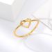 Stainless Steel Rings For Women Gold Color Couple Heart Ring Trend New In Wedding Aesthetic Luxury Jewelry Anillos Mujer_voghion.com