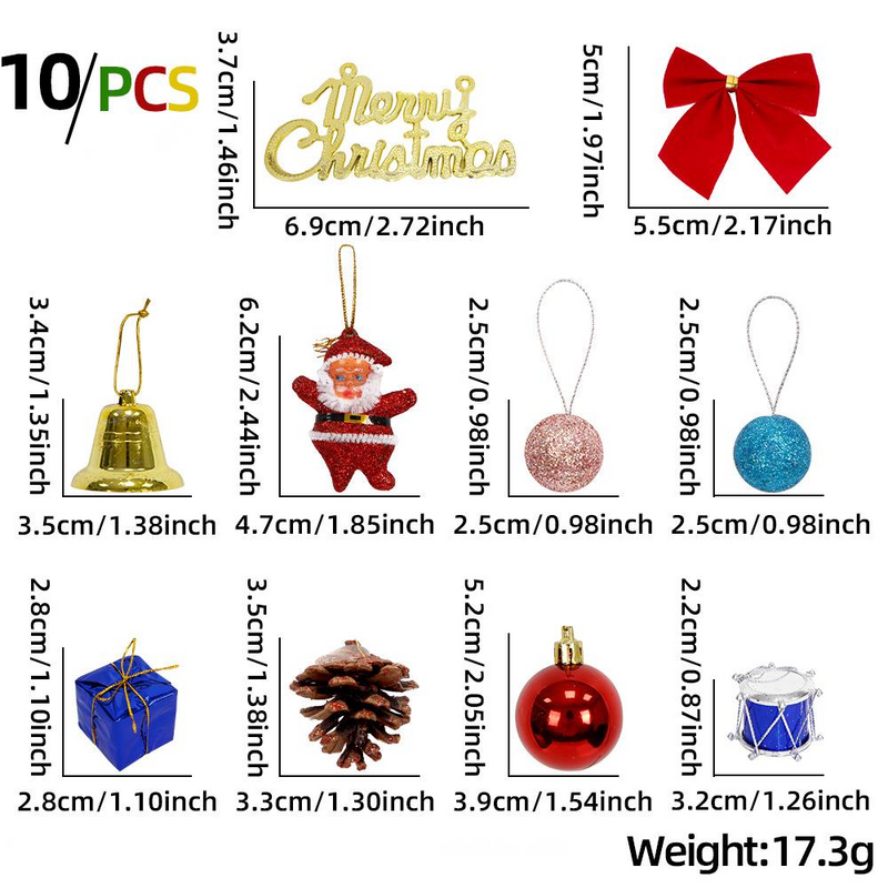 Multi Style Pendants, Balls, Bows, Bells, Ornaments, Christmas Tree Decorations, And Ornaments_voghion.com
