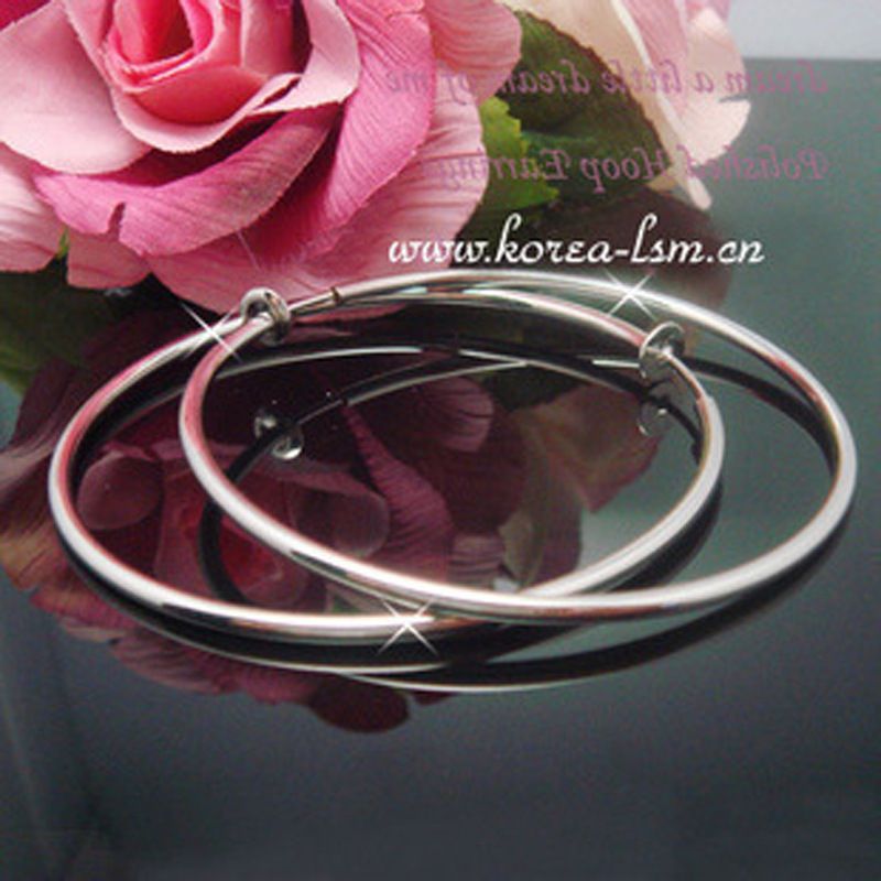 Modische, übertriebene, große Ohrringe, elegante Federclips, DIY-Schmuck, runde Creolen, nicht durchstochenes Ohrzubehör_voghion.com