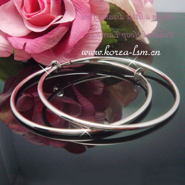 Modische, übertriebene, große Ohrringe, elegante Federclips, DIY-Schmuck, runde Creolen, nicht durchstochenes Ohrzubehör_voghion.com