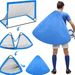 Foldable Kids Soccer Goal - Portable Training Net For Indoor/Outdoor Use With Carry Bag_voghion.com