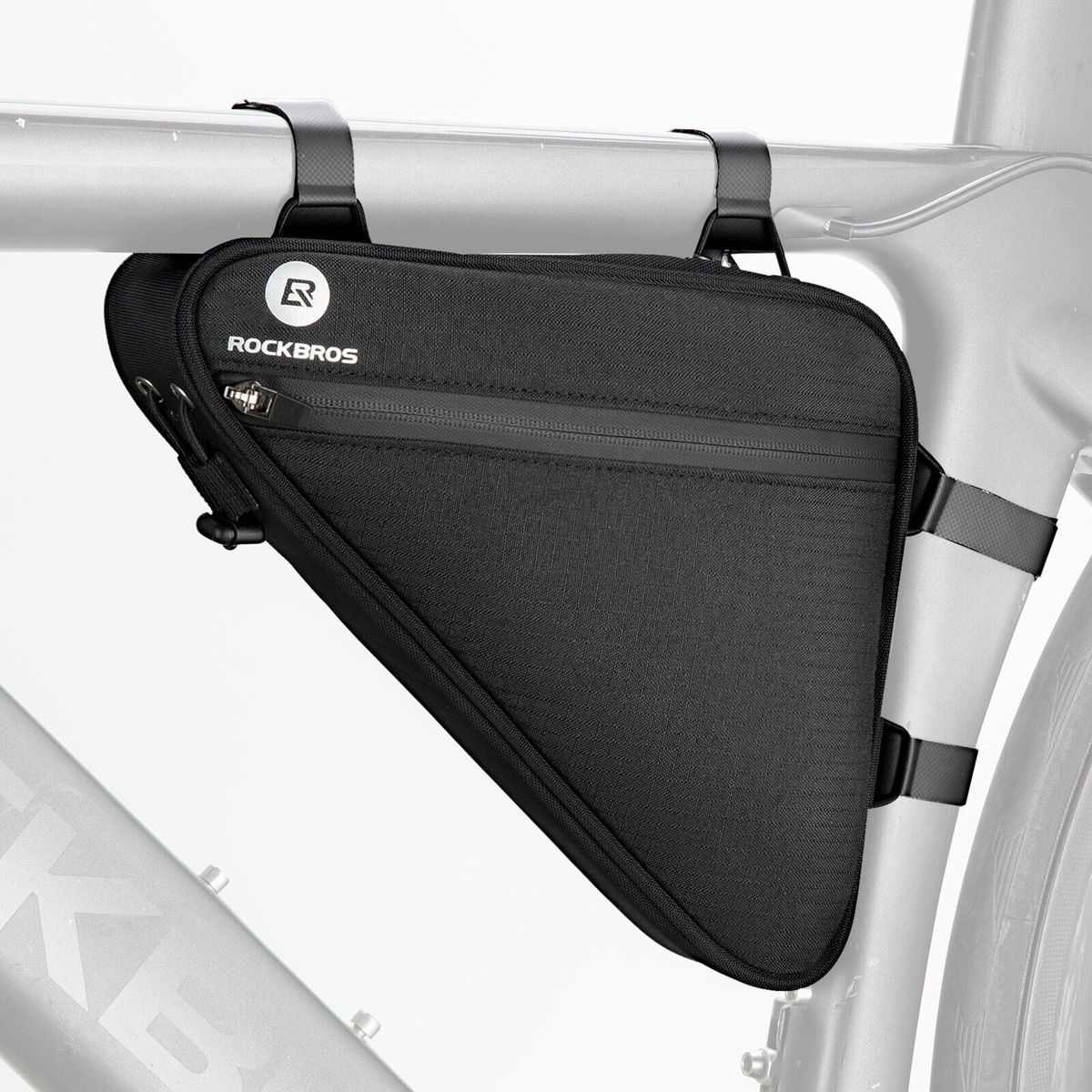 ROCKBROS Borsa Telaio Borsa Attrezzi Borsa Triangolare Bicicletta Ciclismo 1.5L Nuovo_voghion.com