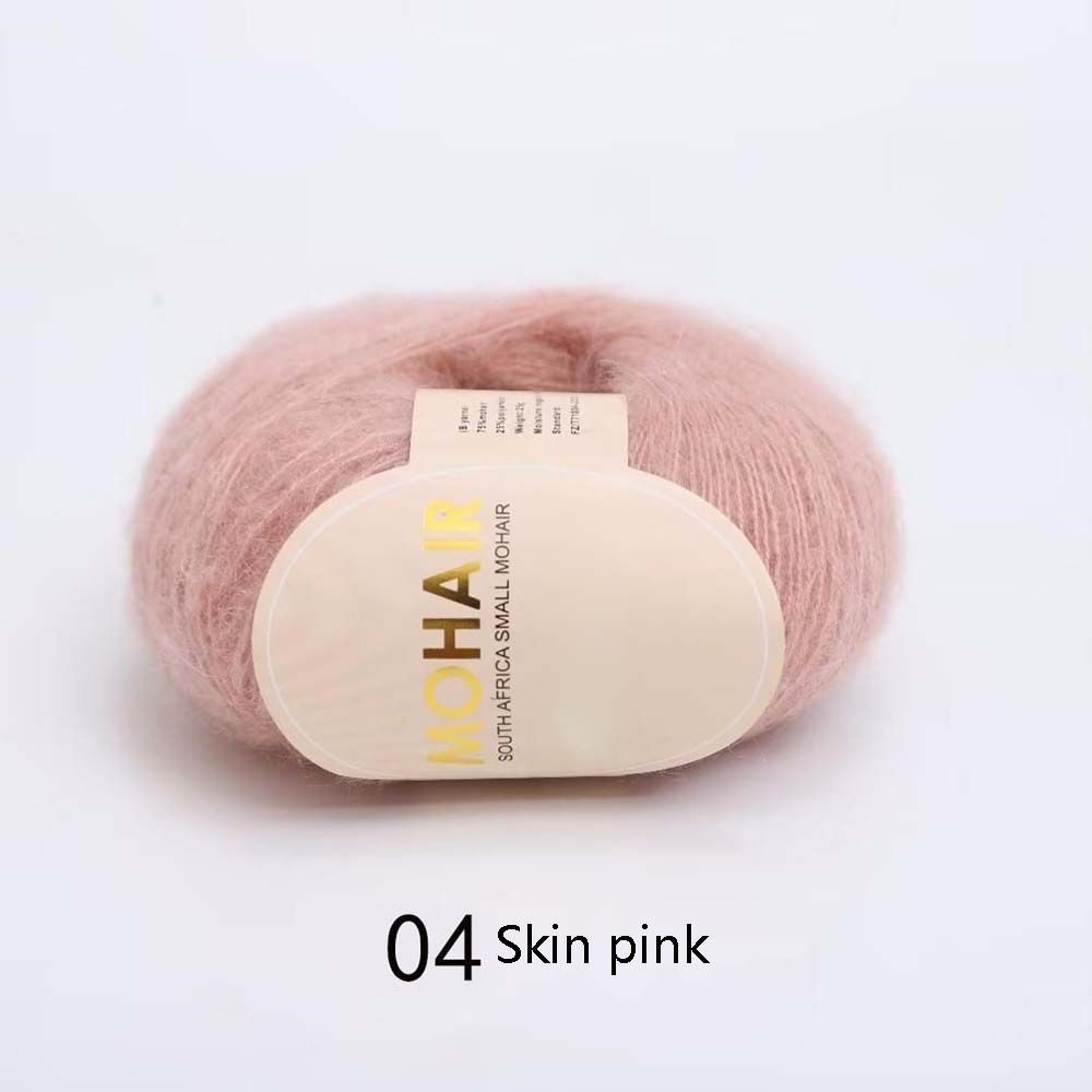 Kaschmirgarn Wolle Mohair Schal Schal Ponyfaden Angora Plüschfaden Feine Wolle_voghion.com