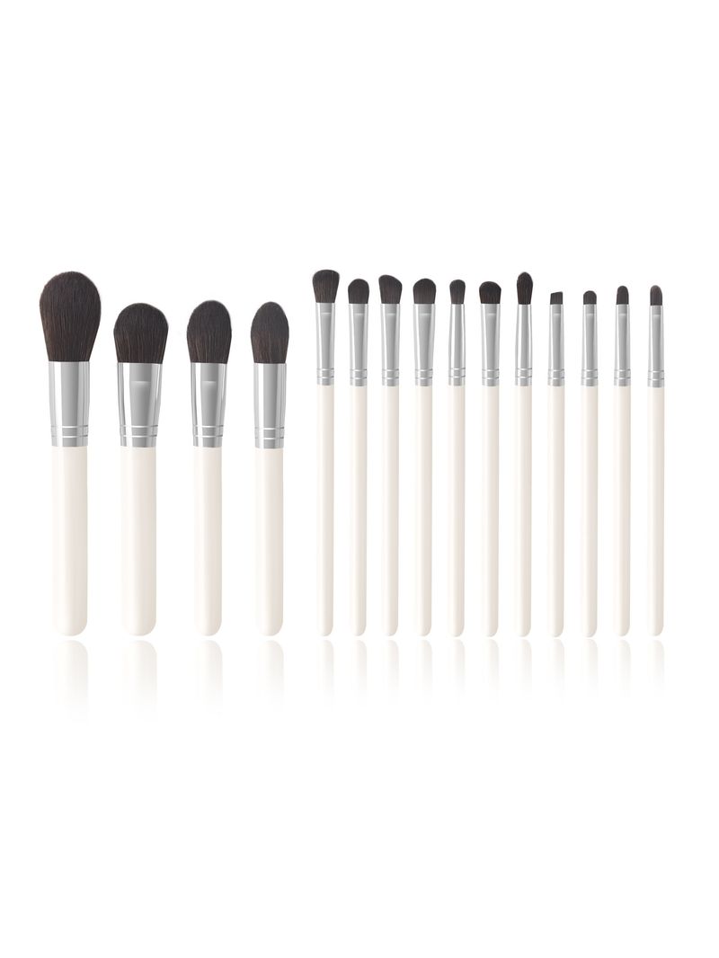 15-teiliges weißes, neues, großes, hochwertiges Make-up-Set_voghion.com