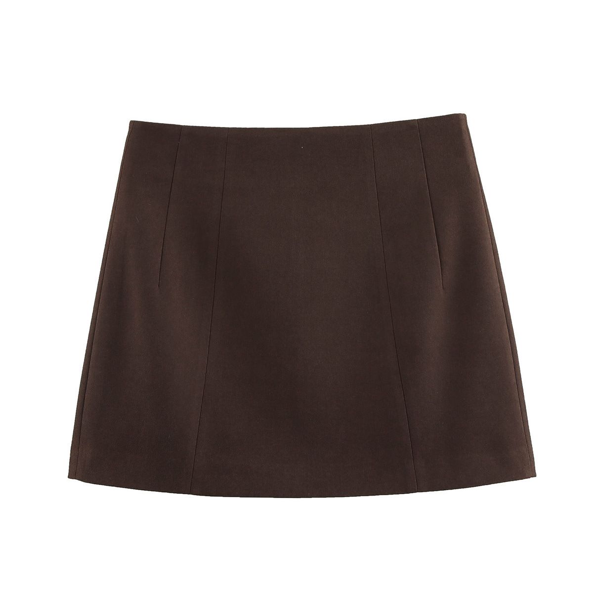 Elegancki komplet damski w kolorze brązowym, marynarka ze spódnicą/spodniami, moda wiosenna 2025, swobodny strój biurowy, strój w stylu ulicznym (S/M/L)_voghion.com