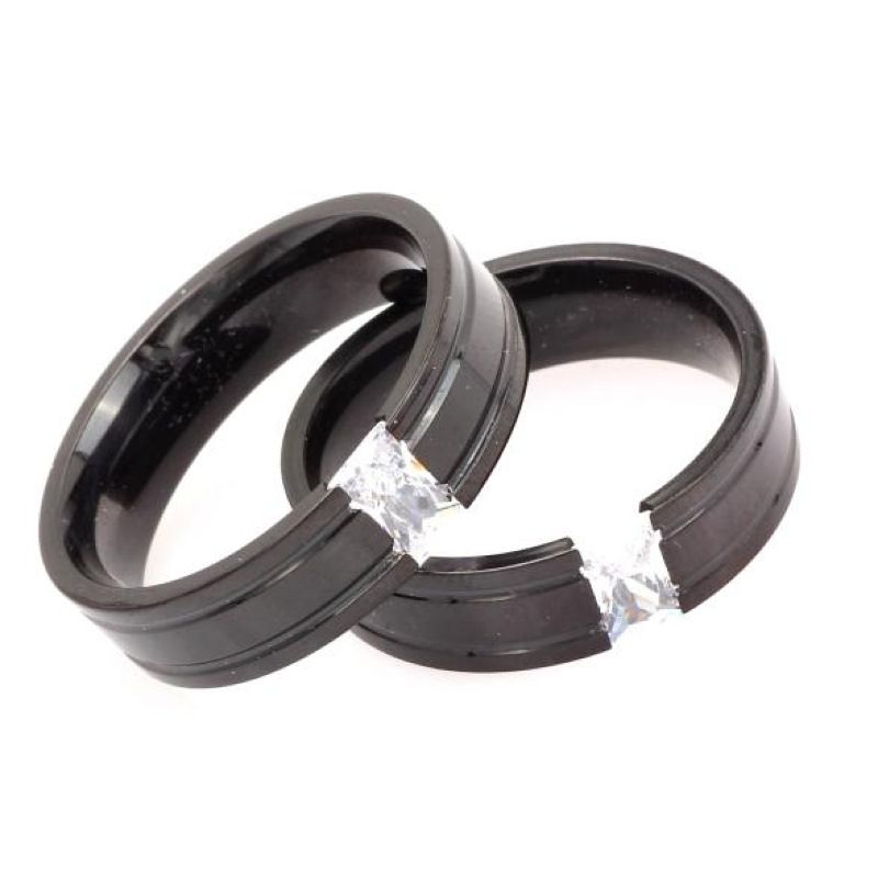 popular personalized diamond titanium steel men's ring black zircon personalized ring diamond ring ring_voghion.com