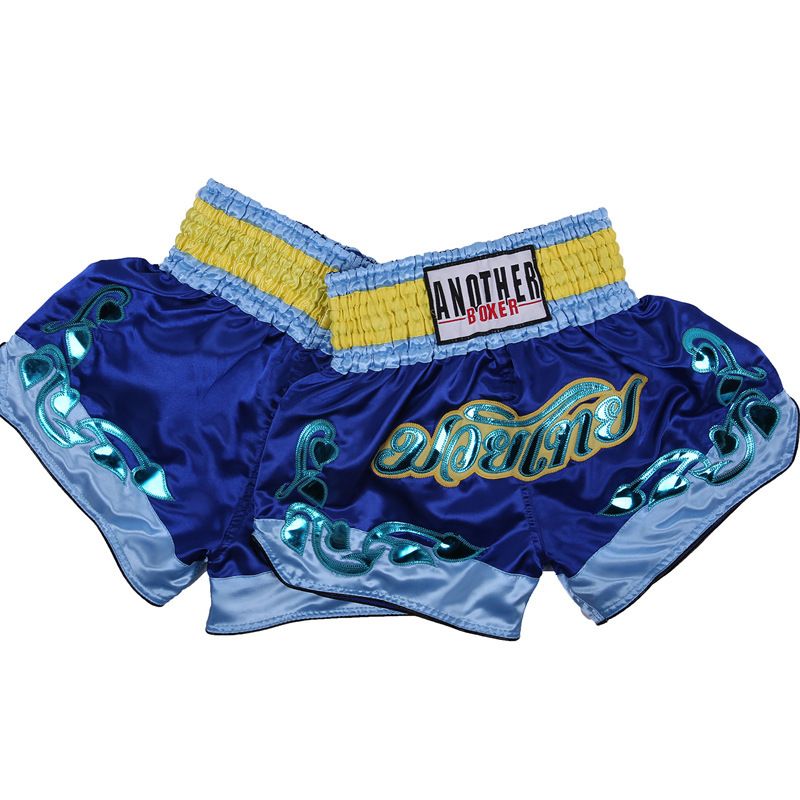 Ανδρικά Ρούχα Καλοκαιρινά Σορτς Muay Thai για γυμναστήρια πυγμαχίας μπορούν να προσαρμοστούν και ανθεκτικά στο σκίσιμο παντελόνια πυγμαχίας για αγόρια και κορίτσια_voghion.com