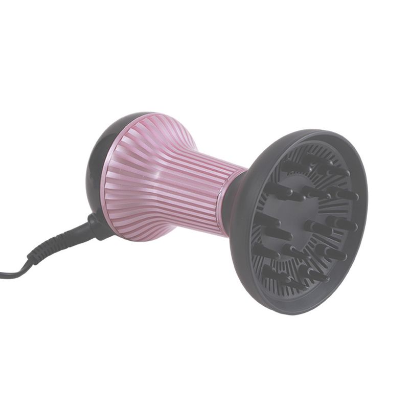 800W Mini Hair Dryer, Foldable Handle Dual Voltage, 2 Heat/Speed Settings With Concentrator Nozzle_voghion.com