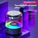 Private Model Intelligent Bluetooth Speaker, Wireless Subwoofer, Large Volume, Colorful Light, Portable Outdoor Home Use_voghion.com