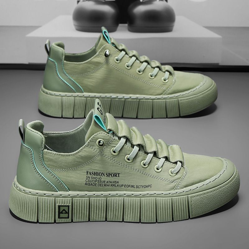 Vyriški riedlenčių bateliai su geru sukibimu, kvėpuojantys suvarstomi sportbačiai_voghion.com