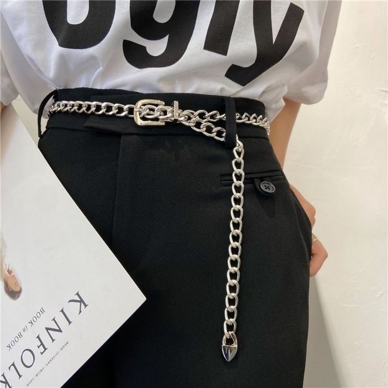 2023 Sommer neue würzige Mädchen Taille Kette Damenmode Kleidung Zubehör Kette Taille Dichtung Ins Mode_voghion.com