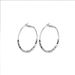 High-End Exaggerated Fragment Large Hoop Earrings New Style Elegant Versatile Face-Slimming Silver Needle Ear Jewelry_voghion.com