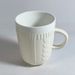 Water Mug Wool Thread Coffee High Temperature Resistant Ceramic Cup White Porcelain_voghion.com