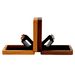 Ring Earring Rotating Display Black Walnut Wooden Storage Hand Jewelry Box_voghion.com