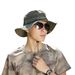 New Arrivals Cooling Wide Brim With Adjustable Drawstring Fishing Sun Hat Foldable Windproof Hiking Camp Bucket Cap_voghion.com
