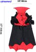 Costume da gatto vampiro per Halloween, travestimento per le feste, mantello con bottone per gattini, cani di piccola taglia e taglia media, vestito da festa per cosplay_voghion.com