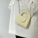 New Candy Color Cream Yellow Girl Solid Small Round Chain Strap Crossbody Versatile Handheld Bag_voghion.com