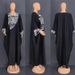 Damenbekleidung Muslim Große Größe Robe Print Lose Langes Kleid_voghion.com