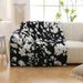 Cow Print Half-Pile Thickened Home Warm Fleece Blanket 2025 New Style_voghion.com