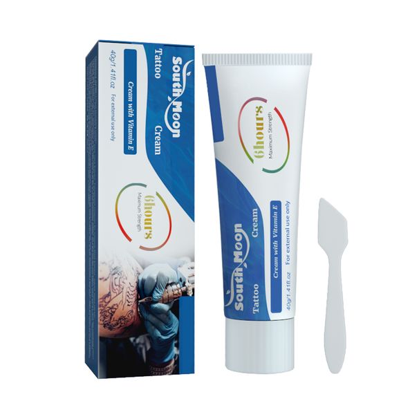 La crema per la cura della pelle di South Moon deterge delicatamente, idrata, ripara e schiarisce i segni dei tatuaggi._voghion.com