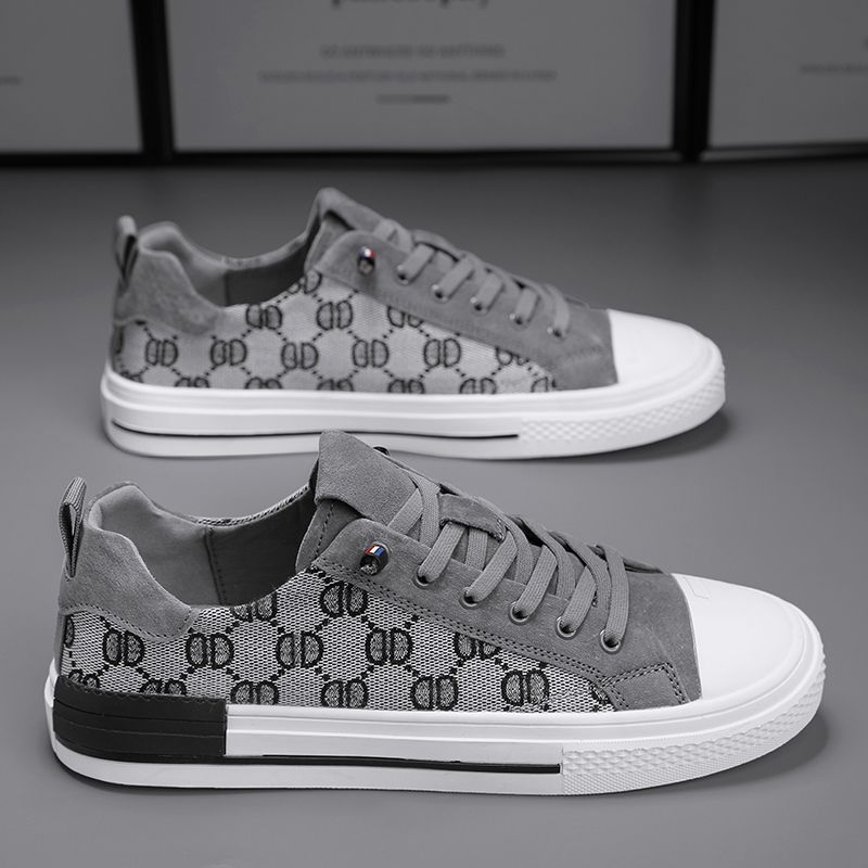 Canvas 2024, zapatos de tabla baja de moda, ligeros, versátiles, transpirables e informales en verano, pequeño blanco_voghion.com