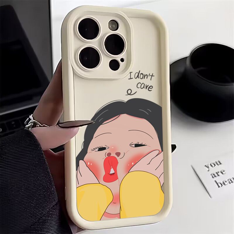 Roligt par flickor pojke silikontelefonskal för Xiaomi Redmi Note 13 12 Pro Plus 12S 11S 11 10S 10 Redmi 12 13C mjukt stötfångarskydd_voghion.com