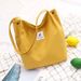 Andralyn Artistic Fashion Minimalist Academy Canvas Bag Large Capacity Cloth Bag Women's Handheld Shoulder Bag Shopping Bag_voghion.com