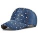 Five pointed diamond washed cowboy duckbill hat, couple sunshade baseball hat_voghion.com