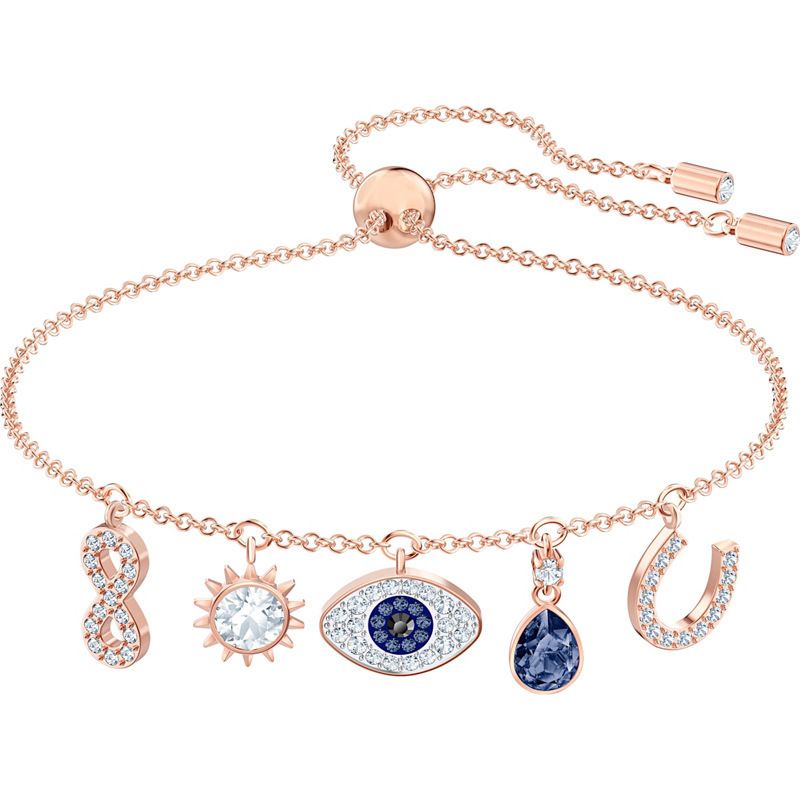 Mysteriöses Teufelsauge-Auszieharmband, U-förmiges Hufeisenpalmen-Sonnen-Acht-Zeichen-Armband_voghion.com