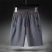 Pantalones de cinco puntos para hombre, talla grande, para verano, deportivos, para correr, transpirables, informales, de secado rápido, para playa_voghion.com